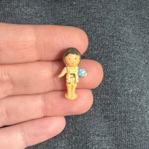 Polly Pocket Vintage 1993 Beach Cafe Bluebird Toys little girl